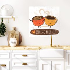 Funny kitchen wall decal