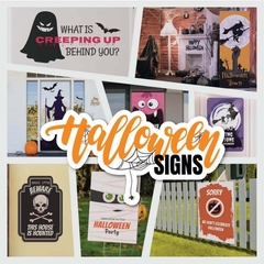 Halloween Signs Full Collection For A Thrilling Celebration