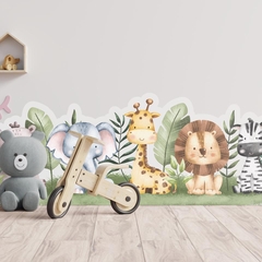 Cute animals nursery wall decal