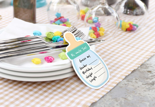 10 Backyard Baby Shower Decoration Ideas For A Party Blog Square Signs - How To Make Homemade Baby Shower Decorations