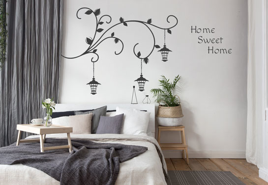 Home Sweet Home DIY home wall decor idea