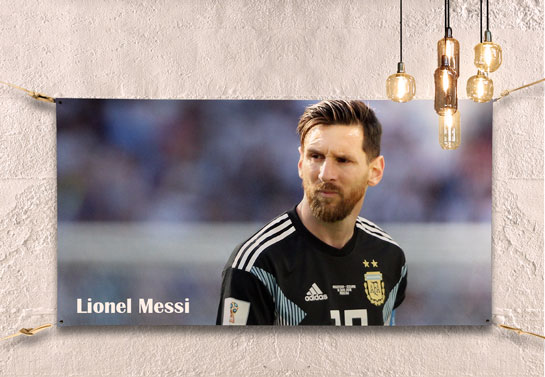 Lionel Messi image Father's Day gift idea