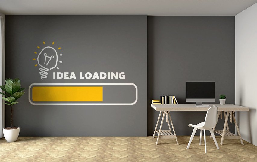 Creative office wall decal