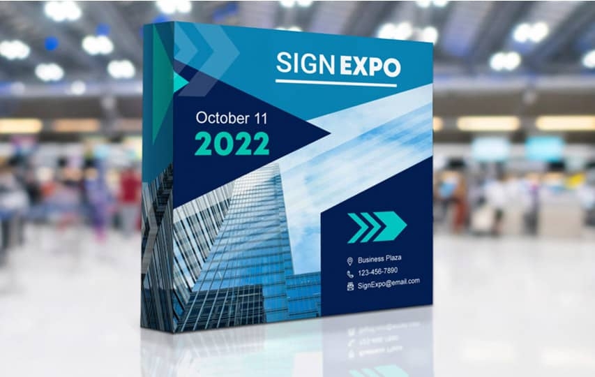 Expo pop up banner
