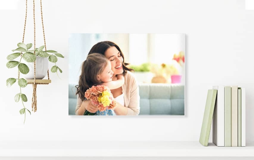 Mother _ daughter canvas print