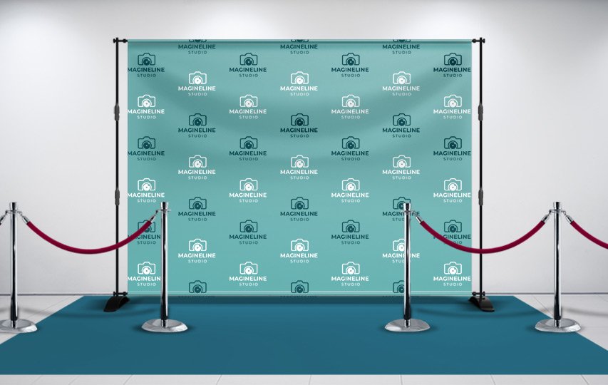 Step and repeat banners