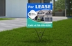 Apartment for lease sign