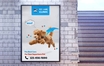 Pet clinic paper poster printing