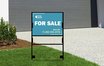 Real estate frame signs