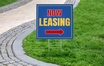 Wayfinding for lease signage