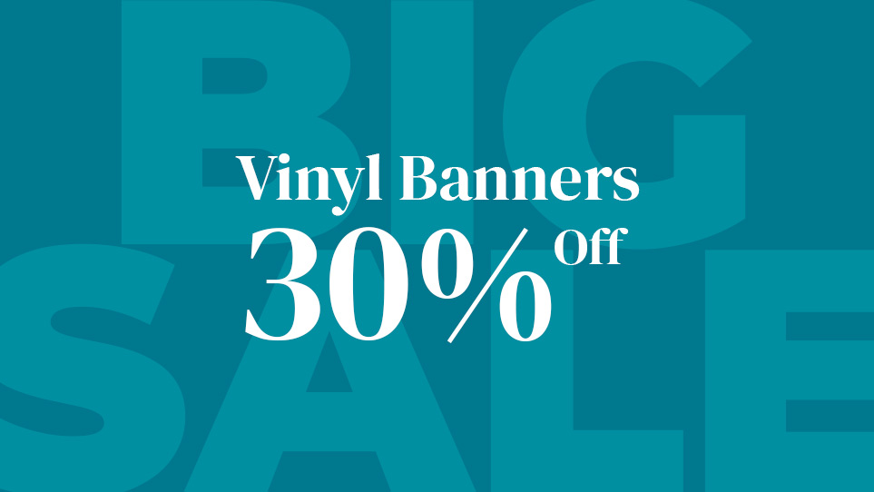 Vinyl banners sale