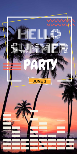Heheey! Hello Summer Party | Coolest Summertime Graphics