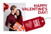 Custom Valentine's Day promotional template