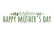Happy Mother's Day signage template