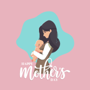 Animated Mother's Day Sign Template