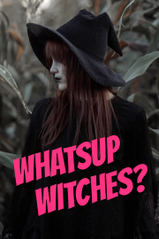 Whatsup witches? Halloween template