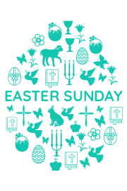 Easter Sunday customizable template