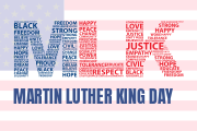 Typographic MLK Day Template