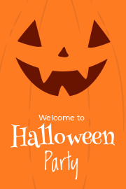 Halloween pumpkin template