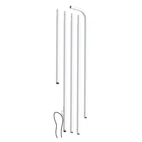 31"x114" Rectangle Flag Pole Set