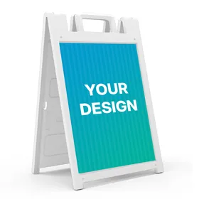 Standard White A-Frame 26"x46"