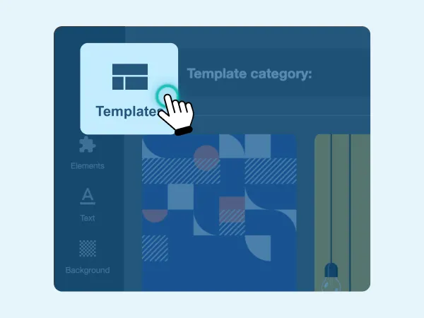 Design step 3 - Choosing a template for construction business cards