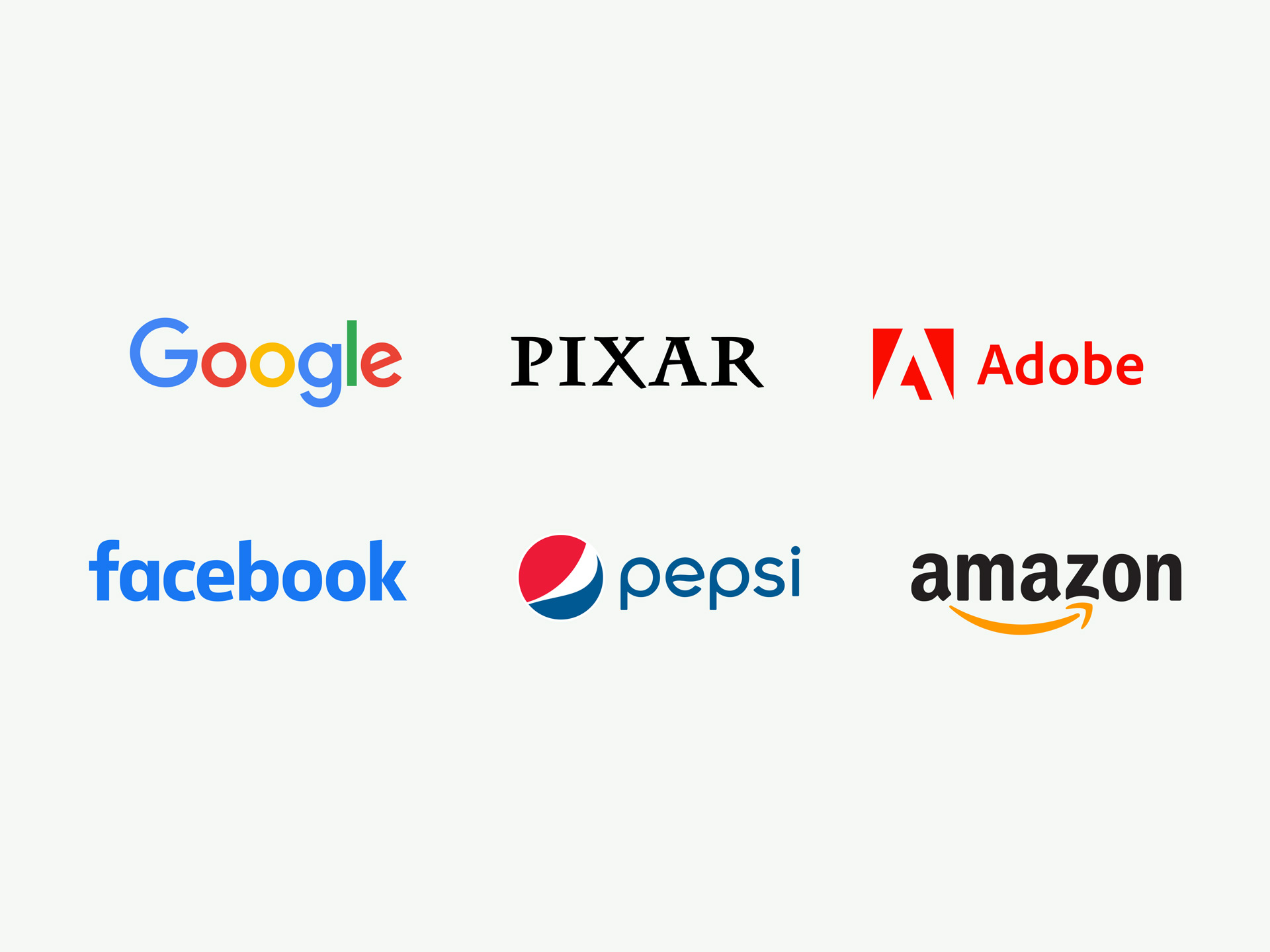 Logos of brands including Google, Adobe, Pepsi and Amazon that trust Square Signs