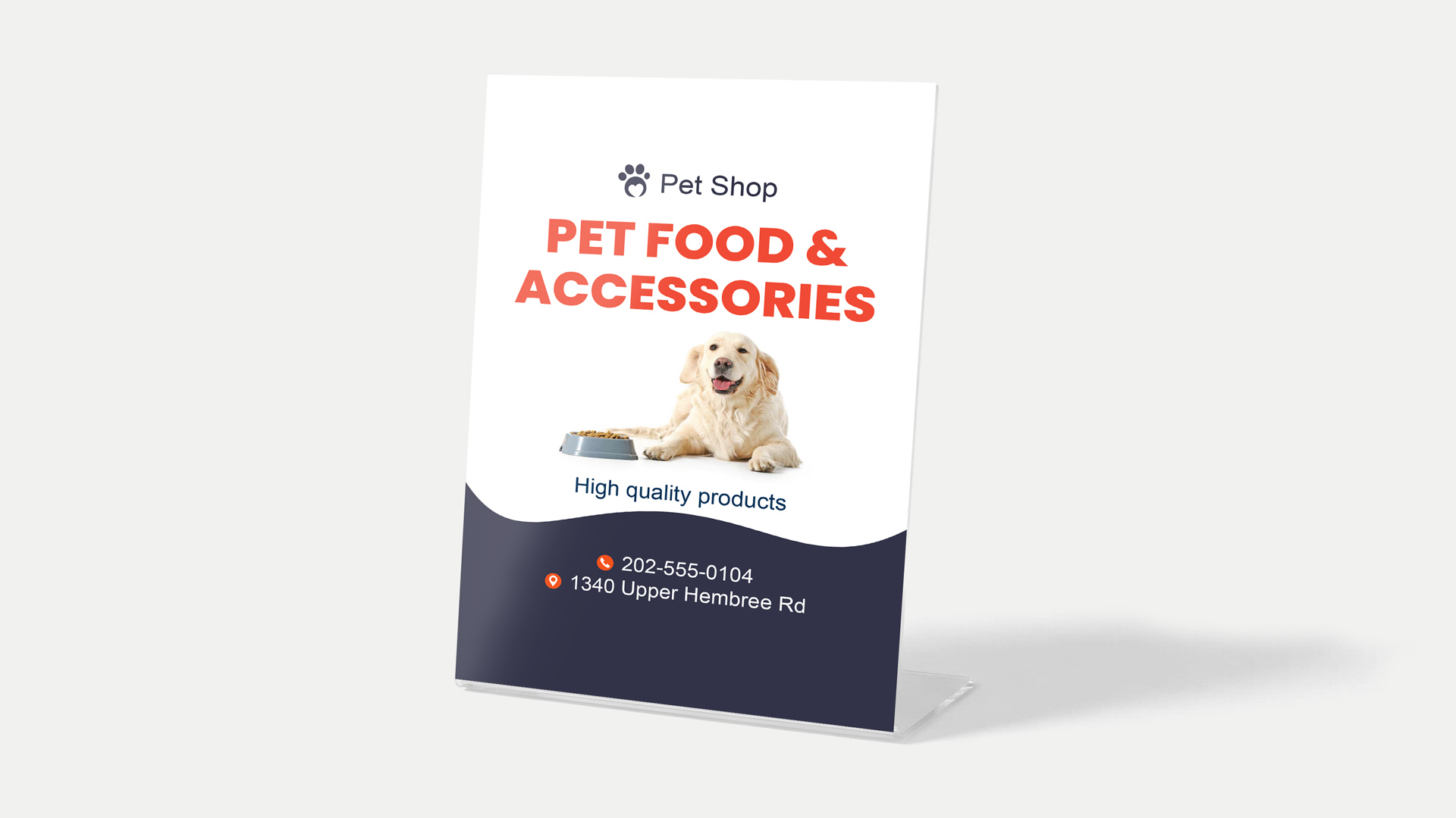Pedestal Signs