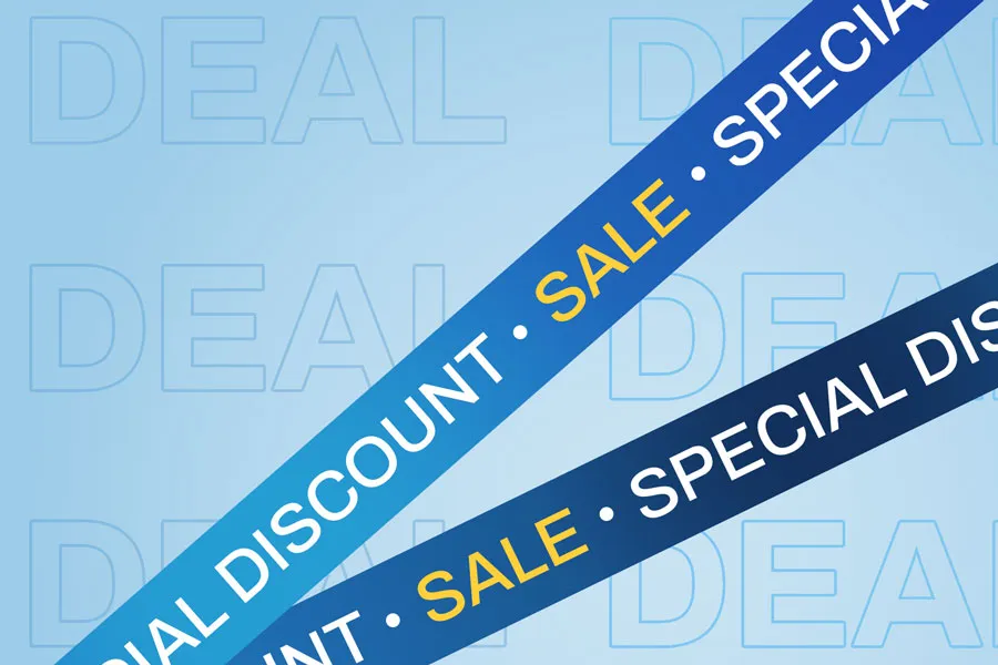 Deals and discounts 2025.