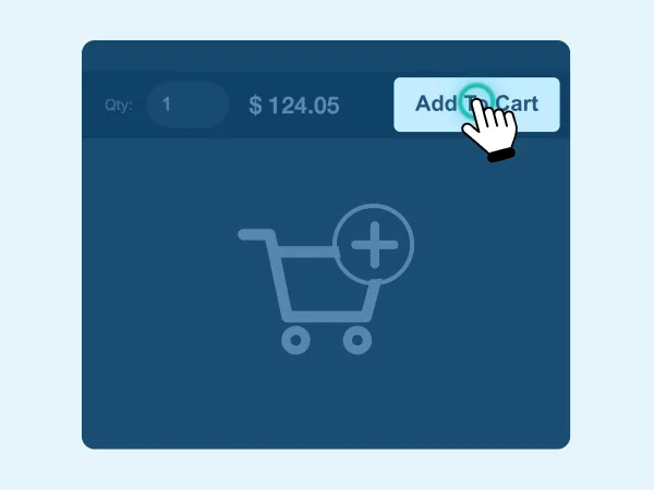 Add your product to your cart.