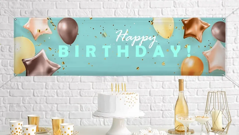 Birthday banners