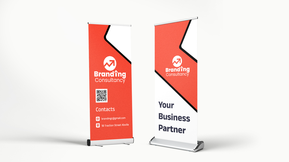 Branding consultancy retractable banners