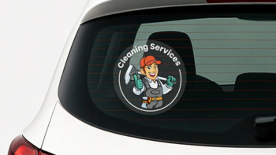 Clear Car Decal Main