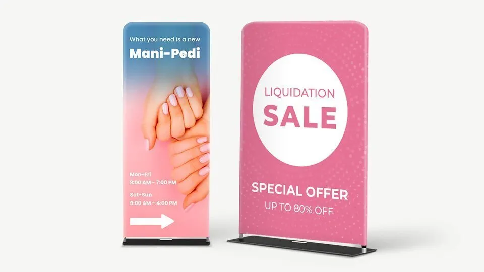 Tension Fabric Stands