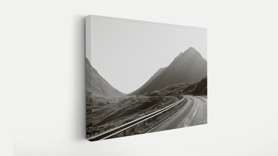 Custom wrapped canvas prints