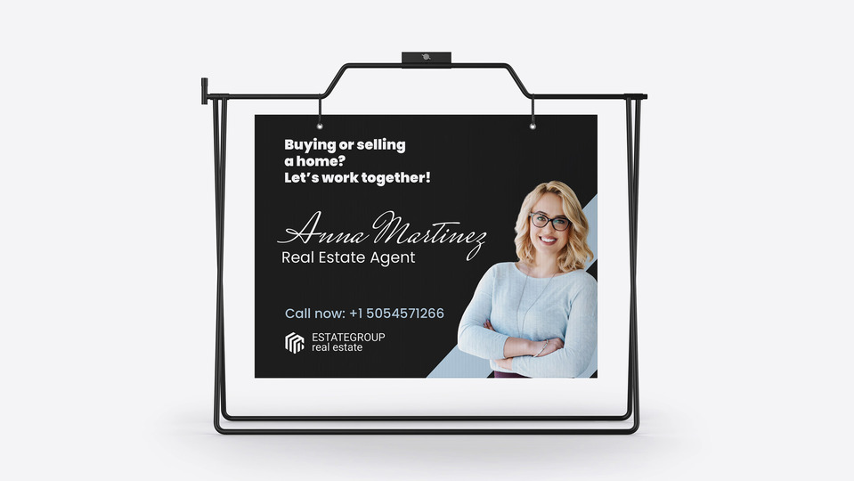 Real Estate A-Frame Signs