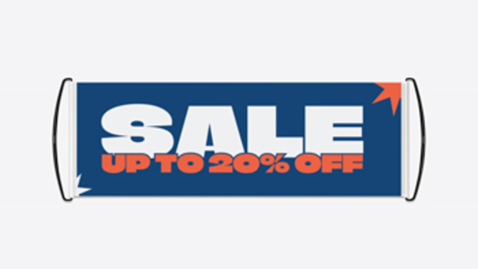 Sale Hand Banner
