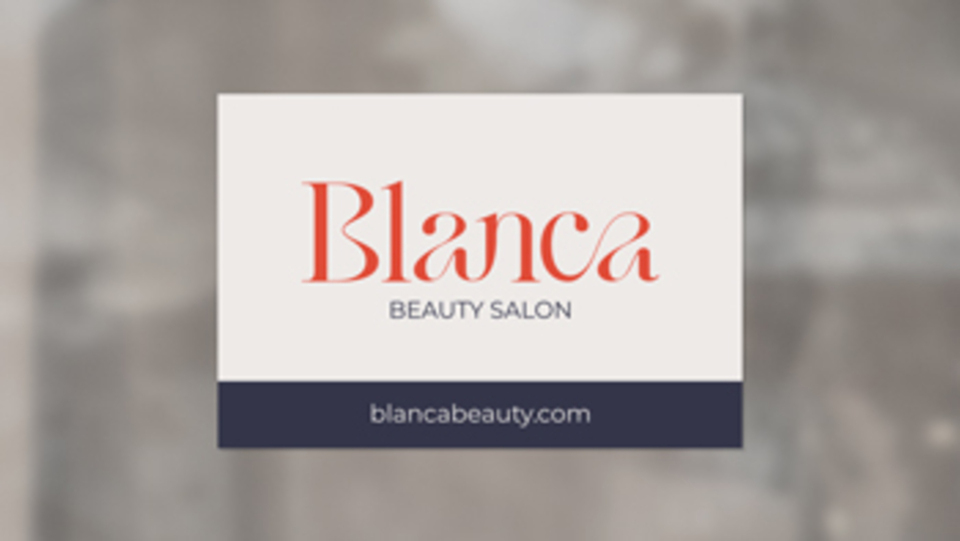Salon Window Decals