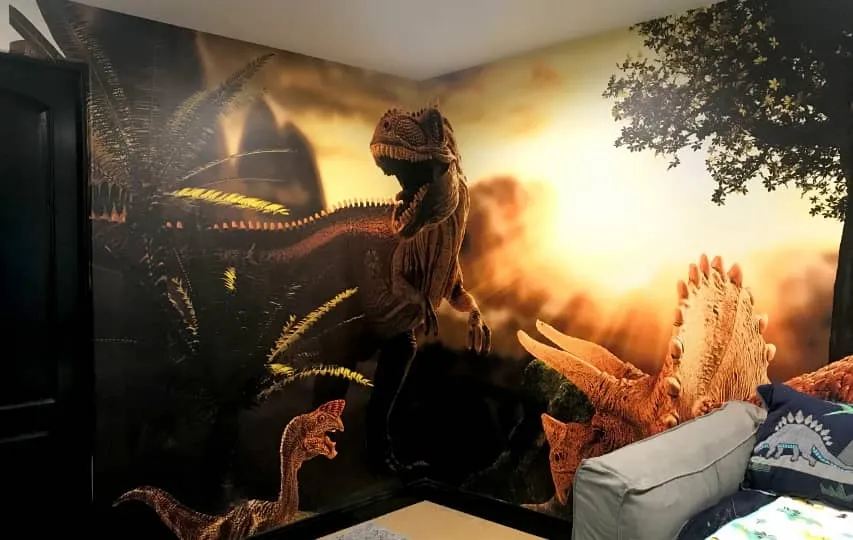 Bedroom wall art decals
