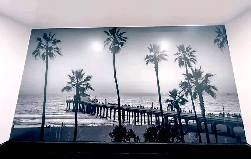 Officei interior wall mural