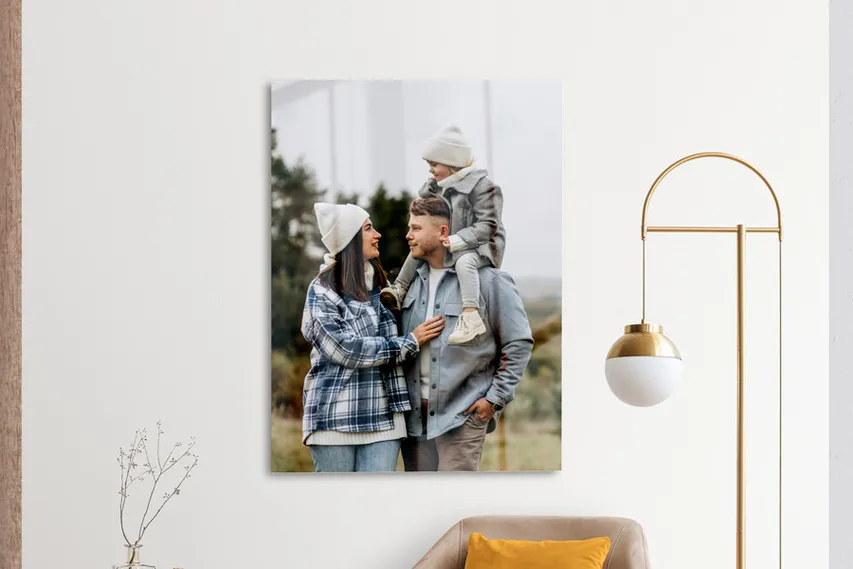 Acrylic Photo Print On Wall