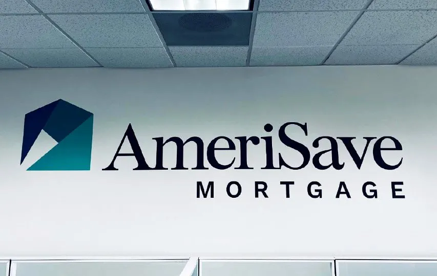Amerisave mortgage lettering for walls