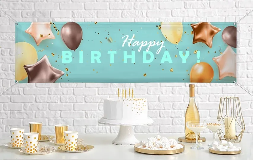 Birthday banners