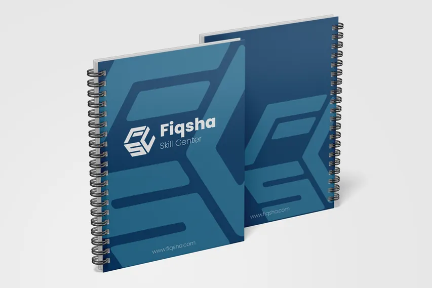Blue Branding Notebook Printing