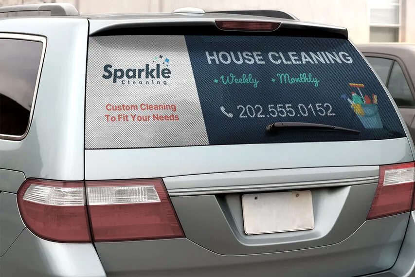 Car Back Window Cleaning Service