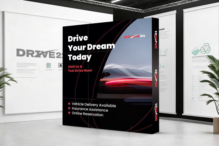 Car Dealer Pop Up Display