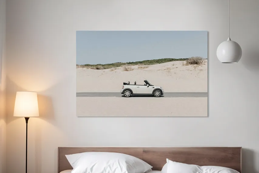 Coastal Road Trip Wrapped Canvas Print