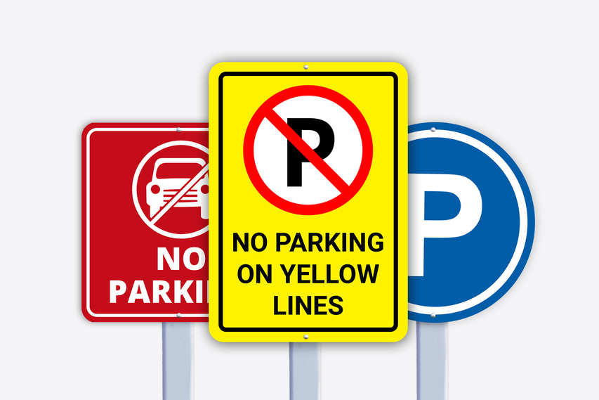 Collection of Parking Signs