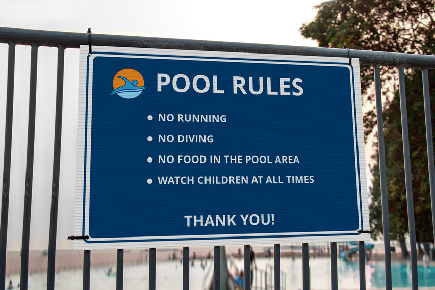 Corrugated Plastic Signs Safety Rules