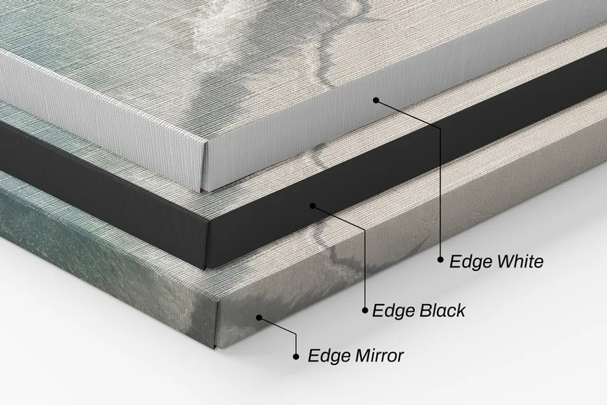 Edges Of Split Canvas Prints